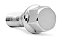 PARAFUSO RODA PF M12 X 1,25 X 28 CH19 CROMADO - CONICO - Imagem 1