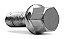PARAFUSO RODA PF M12 X 1,5 X 25 CH17 CROMADO - ESFERICO - Imagem 1