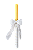 Vela artesanal de cera para Batismo e Crisma - Imagem 3