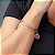 Pulseira Dourada do Espírito Santo Com Cordão Entrelaçado e Medalha de São Bento - Imagem 2