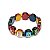 Pulseira Infantil de Madeira Colorida dos Santos Católicos - Imagem 1