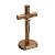 Crucifixo de Mesa de 17cm com Medalha São Bento - Imagem 1
