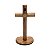Crucifixo de Mesa de 17cm com Medalha São Bento - Imagem 2
