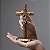Crucifixo de Mesa de 17cm com Medalha São Bento - Imagem 3