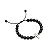 Pulseira de Madeira Preta 8mm com Santa Cruz - Imagem 1