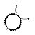 Pulseira de Madeira Preta 8mm com Santa Cruz - Imagem 3