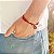 Pulseira do Espírito Santo em Madeira Vermelha com Medalha - Imagem 2