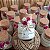 Kit 10 Mini Vela aromática com flores, lembrancinha Casamento, Batizado, Aniversário, Personalizada - Imagem 2