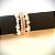 Pulseira rolada - Quartso Rosa - Imagem 3