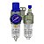 Filtro de Ar Regulador Lubrificador PDR PRO-014 1/4 Pol - Imagem 1