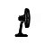 Ventilador de Mesa Turbo 6Pás 40CM Preto Ventisol - Imagem 3