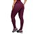 Calça Legging Feminina Poliamida Lisa Tecido Bem Grosso Cós Alto Confortável - Imagem 2