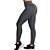 Calça Legging Feminina Poliamida Lisa Tecido Bem Grosso Cós Alto Confortável - Imagem 7