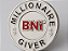 Pin Millionaire Giver - Imagem 1