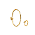 Conjunto Bracelete e Anel Inspire Cely - Imagem 1