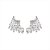 Brinco Piercing Zirconia Cristal Pequeno - Imagem 4