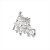 Brinco Piercing Zirconia Cristal Pequeno - Imagem 6