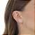 Brinco Ear Cuff Folha Navetes Pequena - Imagem 1