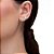 Brinco Earcuff Navetes Pequeno Ouro 18K - Imagem 1