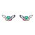 Brinco Mini Ear Cuff Zircônia Colorida - Imagem 4