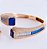 Bracelete Zircônia Azul Degradê - Imagem 1