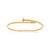 Bracelete Prego Liso - Fino Ouro 18K - Imagem 2