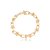 Pulseira Elos Pequenos U Ouro 18K - Imagem 3