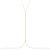 Body Chain Riviera Central 3mm Ouro 18K - Imagem 2