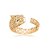 Bracelete Pantera Vazada com Cravação Ouro 18k - Imagem 3