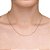 Choker Palito e Bolinhas 45cm Ouro 18K - Imagem 1