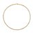 Colar Riviera Pedra Quadrada 4 Garras Cor Cristal 45Cm - Imagem 3