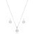 Conjunto Prata Luxo Redondo Cravejado de Micro Zircônia - Imagem 2