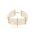 Pulseira Madrepérola com detalhe em banho de Ouro 18K - Imagem 3