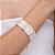 Pulseira Madrepérola com detalhe em banho de Ouro 18K - Imagem 1