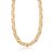 Choker Malha Trançada no Banho de Ouro 18K - Imagem 2