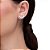 Brinco Earcuff Navetes Pequeno Ródio - Imagem 1