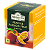 Chá Ahmad Preto Peach e Passion Fruit Tea London Caixa 20g 10 Unidades - Imagem 3