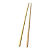 Hashi Bambu Redondo Embalagem Plastico Mar e Rio 20CM PCT 100UN - Imagem 1