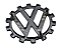 Emblema tipo KDS para Fuscas, Variants, Brasílias e outros vws - Imagem 2