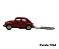 Chaveiro Miniatura de Fusca Escala 1/64 - Imagem 2