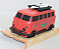 Carrinho Kombi Praia de Brinquedo Pequeno 20cm - Imagem 2