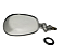 Par de retrovisor Raquete Fusca Inox - Visaflex - Imagem 6