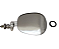 Par de retrovisor Raquete Fusca Inox - Visaflex - Imagem 4