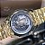 Relógio Seiko 5 Clássico Automático Dourado SNK366B1 - Imagem 5
