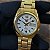 Relógio SEIKO Masculino Automático Dourado SNKL58B1 B3KX - Imagem 2