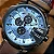 Relógio Diesel Mega Chief Cronógrafo Masculino Azul DZ4657B1 A2NX - Imagem 2
