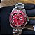 Relógio Orient Automático 3 Estrelas Submariner NH3SS009 W1SX Vermelho - Imagem 2