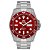 Relógio Orient Automático 3 Estrelas Submariner NH3SS009 W1SX Vermelho - Imagem 1