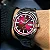 Relógio Orient 3 Estrelas Heritage Automático Vermelho YN6SS004 W1SX - Imagem 5