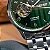 Relógio Seiko Presage Zen Garden Open Heart Automático Verde SSA463J1 - Imagem 2
